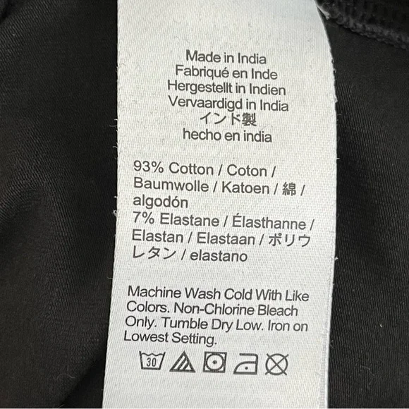 J. Crew Dreamy Cotton-Blend Pajama Top and Pant Set, Size XXL, Black White, NWT - Picture 9 of 12